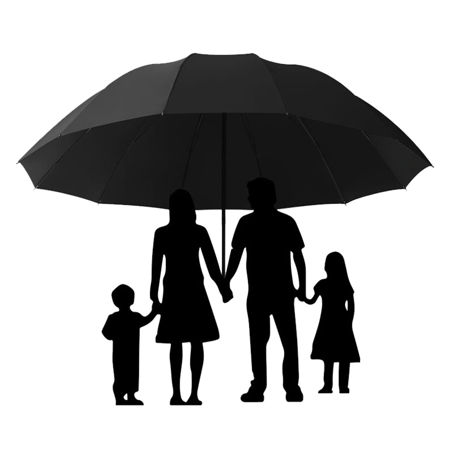Golf Umbrella Large - Parapluie de haute qualité 130cm/51.18 pouces,