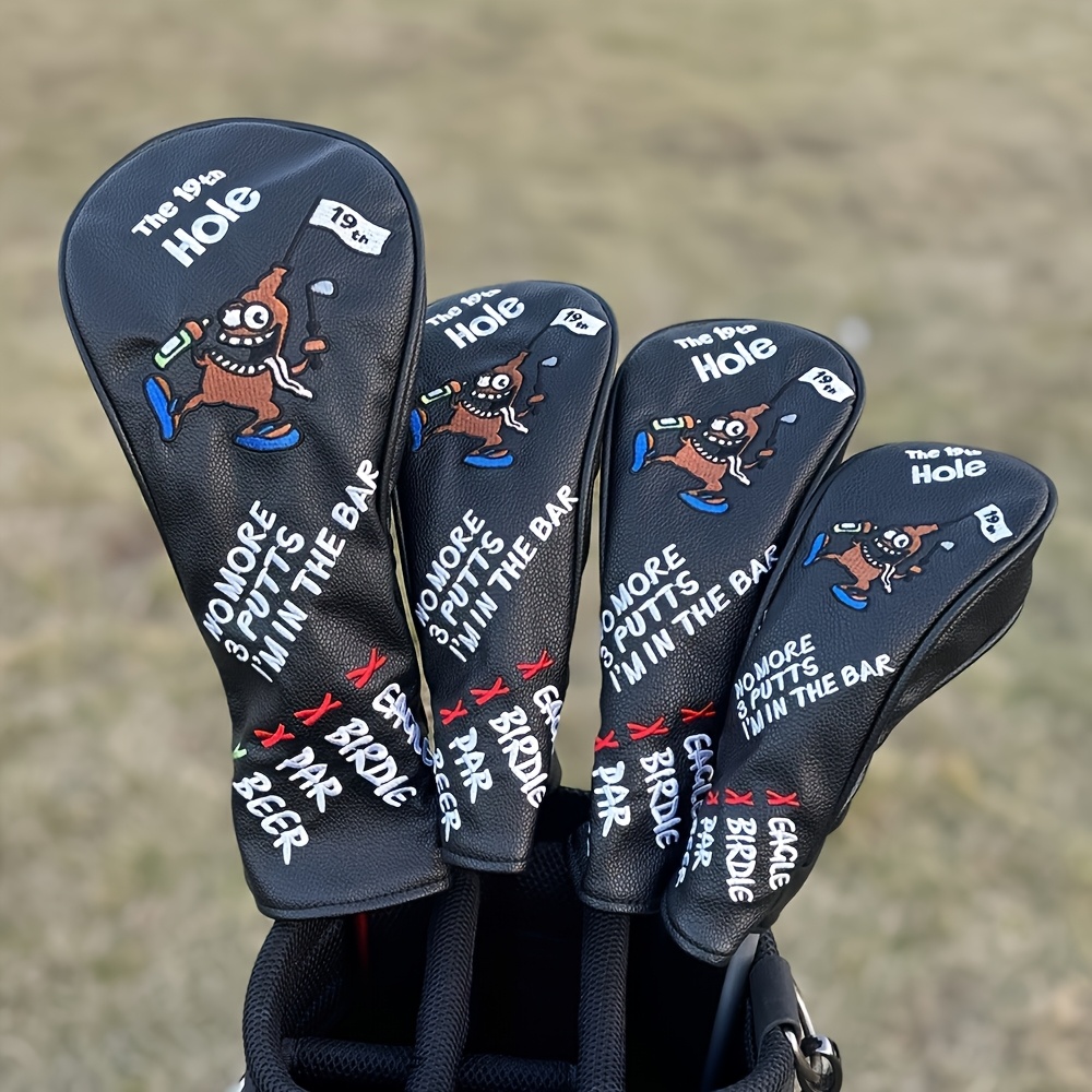 Golf Driver - Couvre-têtes de golf à motif de