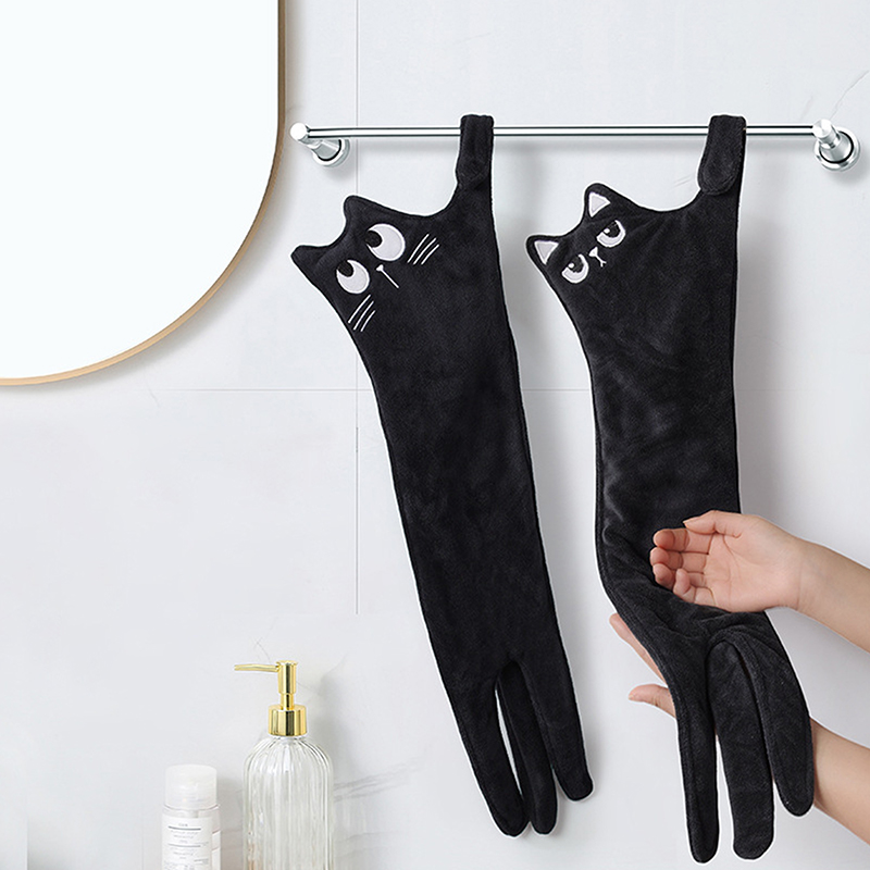 Golf Towel - Serviettes à main chat drôle, cuisine