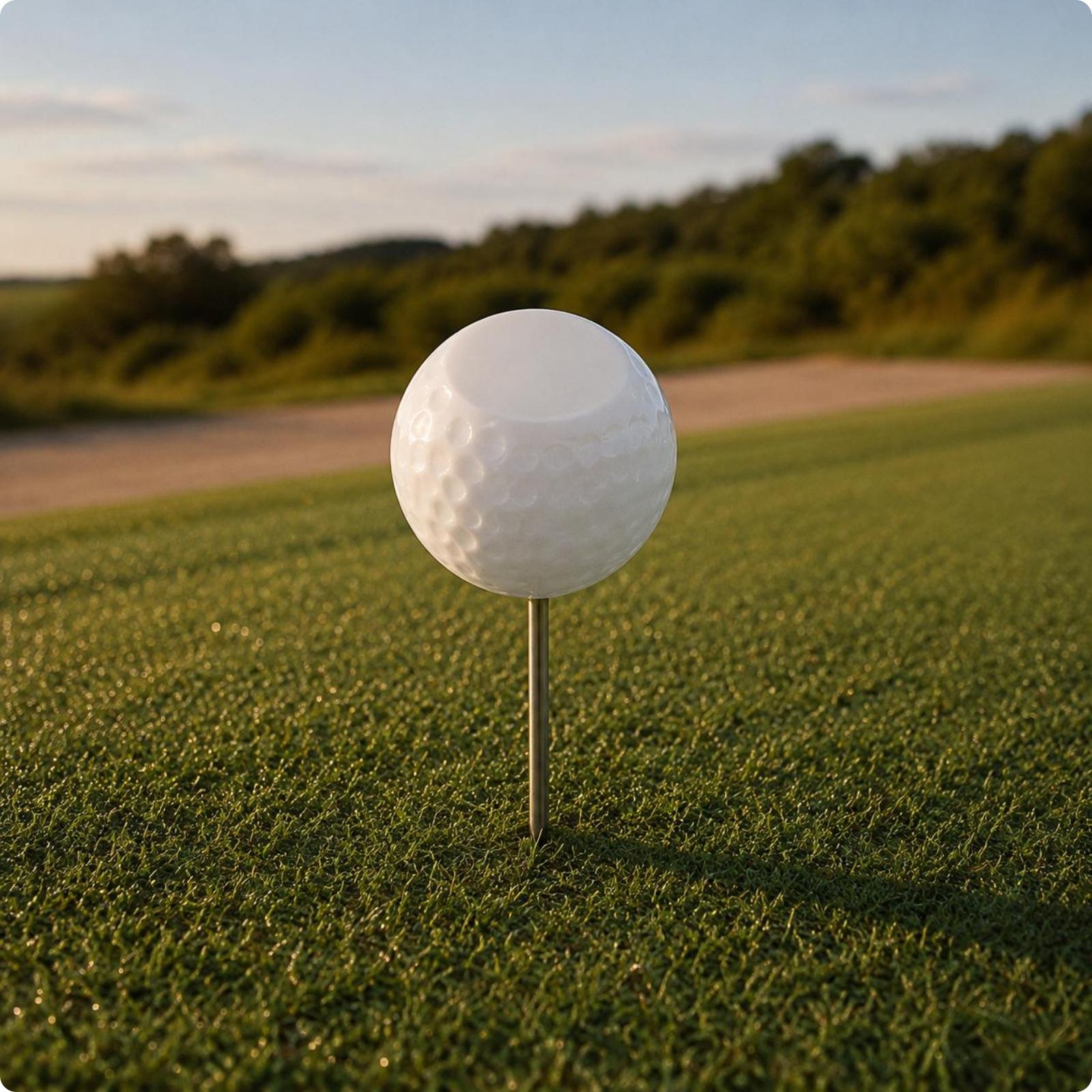 Golf Tees - Marqueur de forme de balle de
