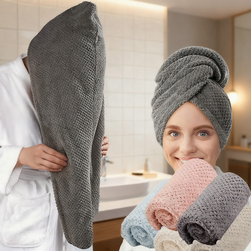 Golf Towel - Serviette pour cheveux secs pour femmes