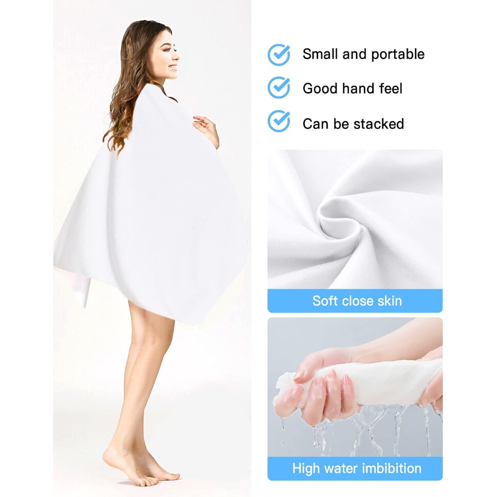 1 serviette de plage blanche p - Golf Towel avis et prix