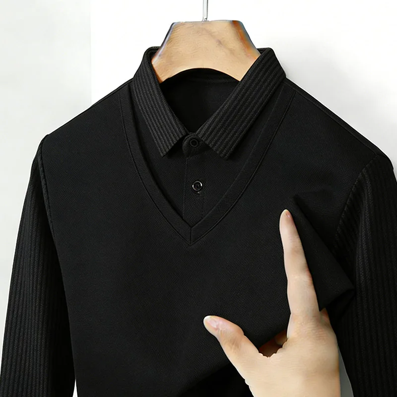 Chemise à col en V à manches l - Golf Tees avis et prix
