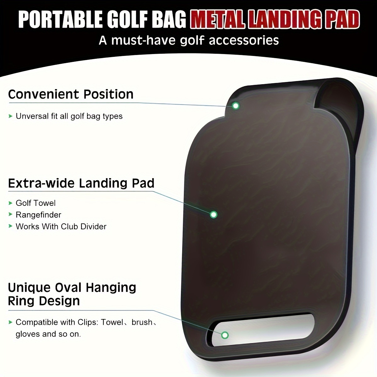 Tapis d'atterrissage magnétiqu - Golf Rangefinder avis et prix