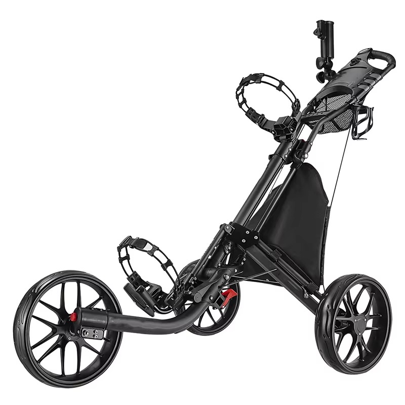 Chariot de golf pliable à 4 ro - Golf Umbrella avis et prix